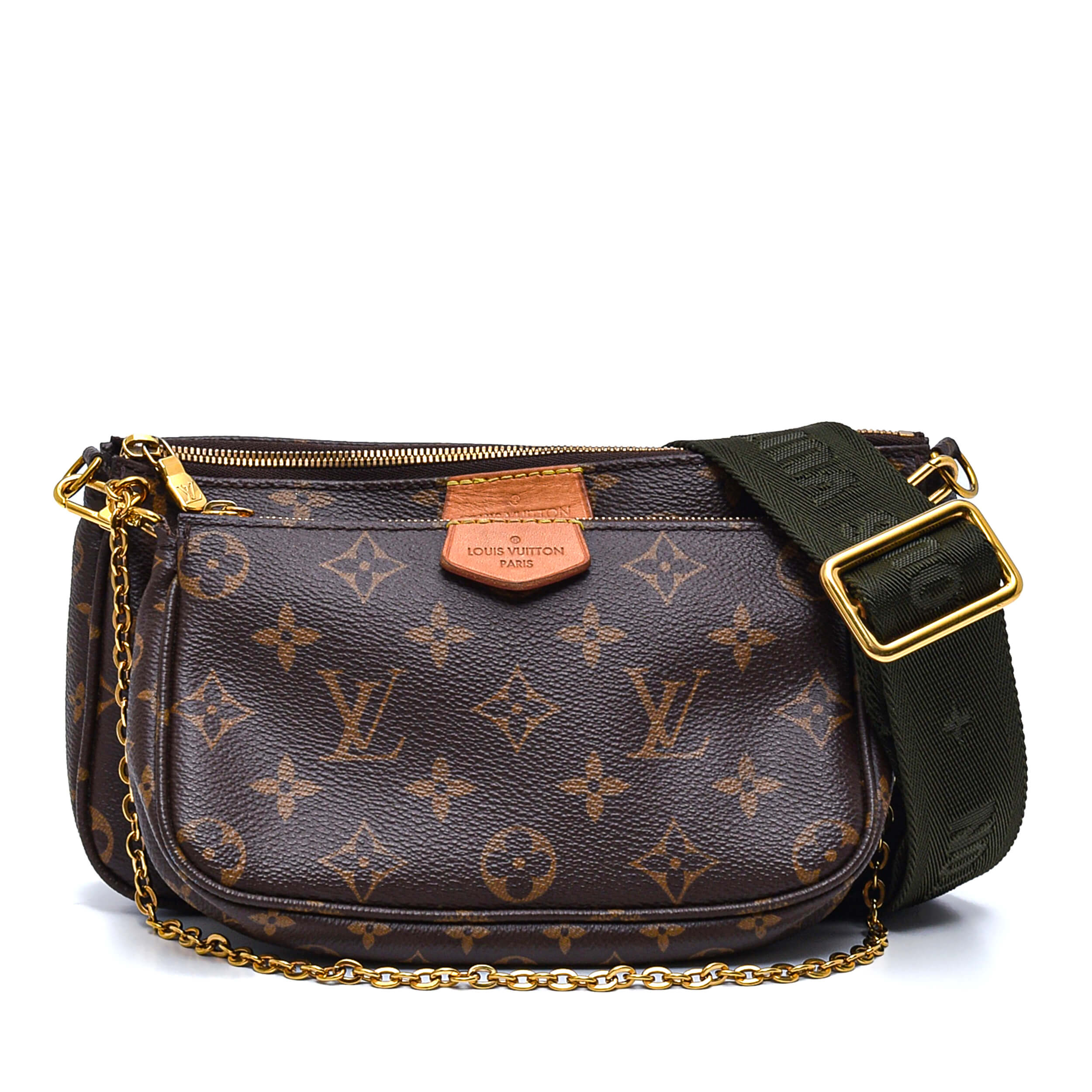Louis Vuitton- Multi Pochette Accessories Monogram Leather Bag